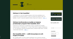 Desktop Screenshot of noc-kazalista.com